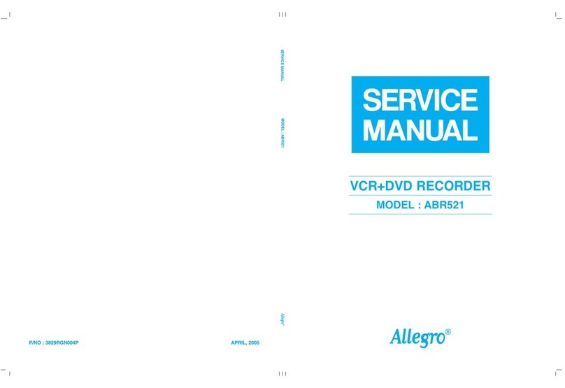 Allegro ABR521 Service manual