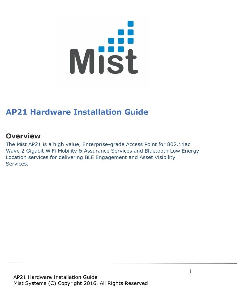 Mist AP21 Manual