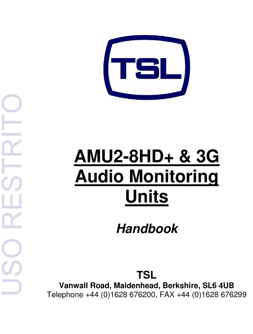 TSL AMU2-8HD+ User manual