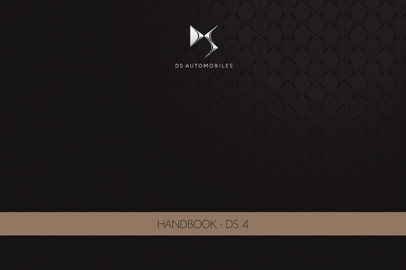 DS Automobiles DS 4 User manual DS Automobiles DS 4 User manual
