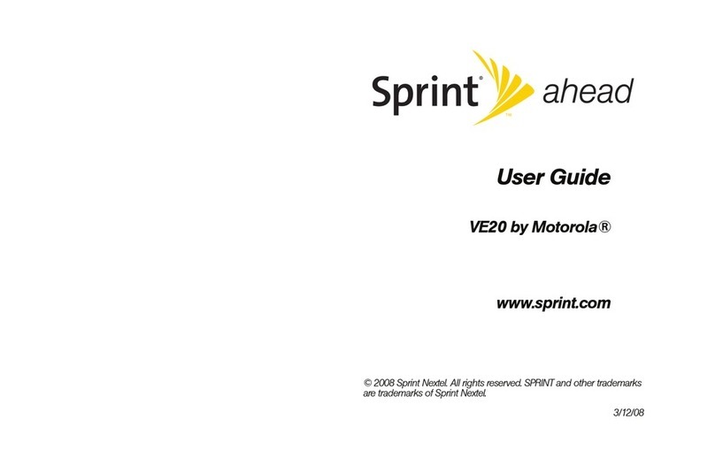 Motorola MOTORAZR VE20 User manual