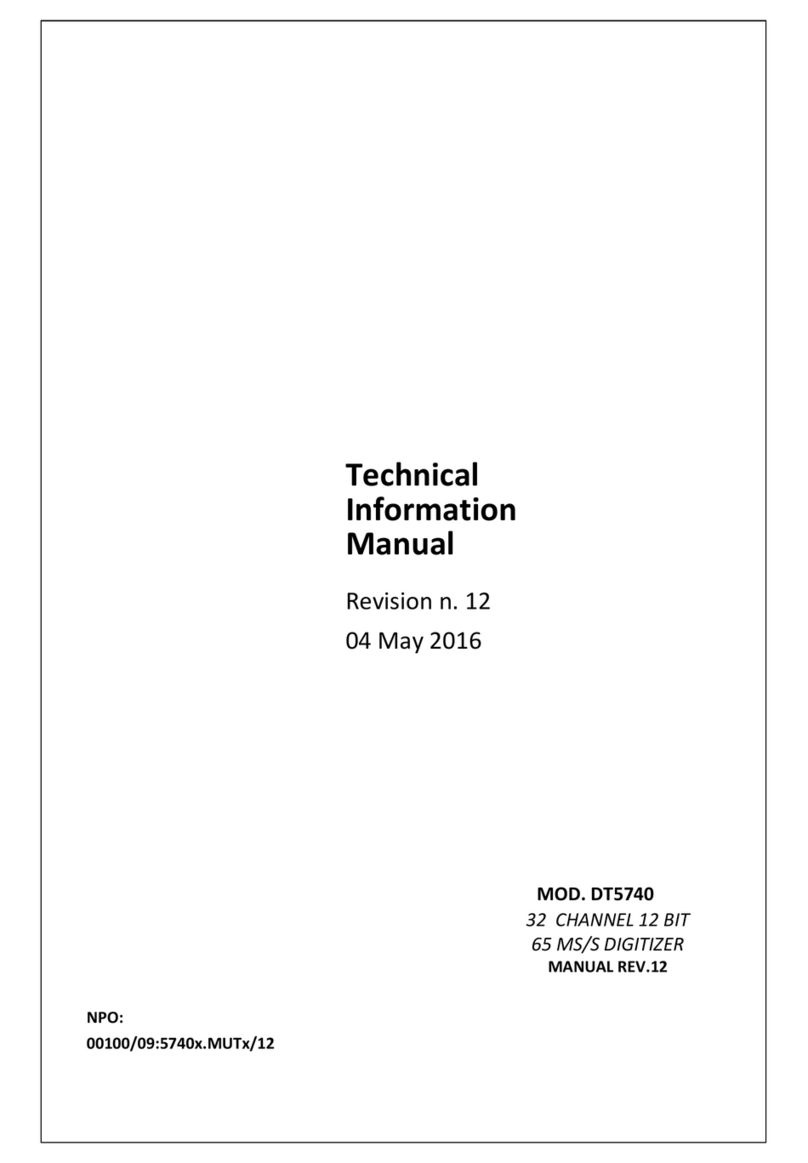 Caen DT5740 Technical document