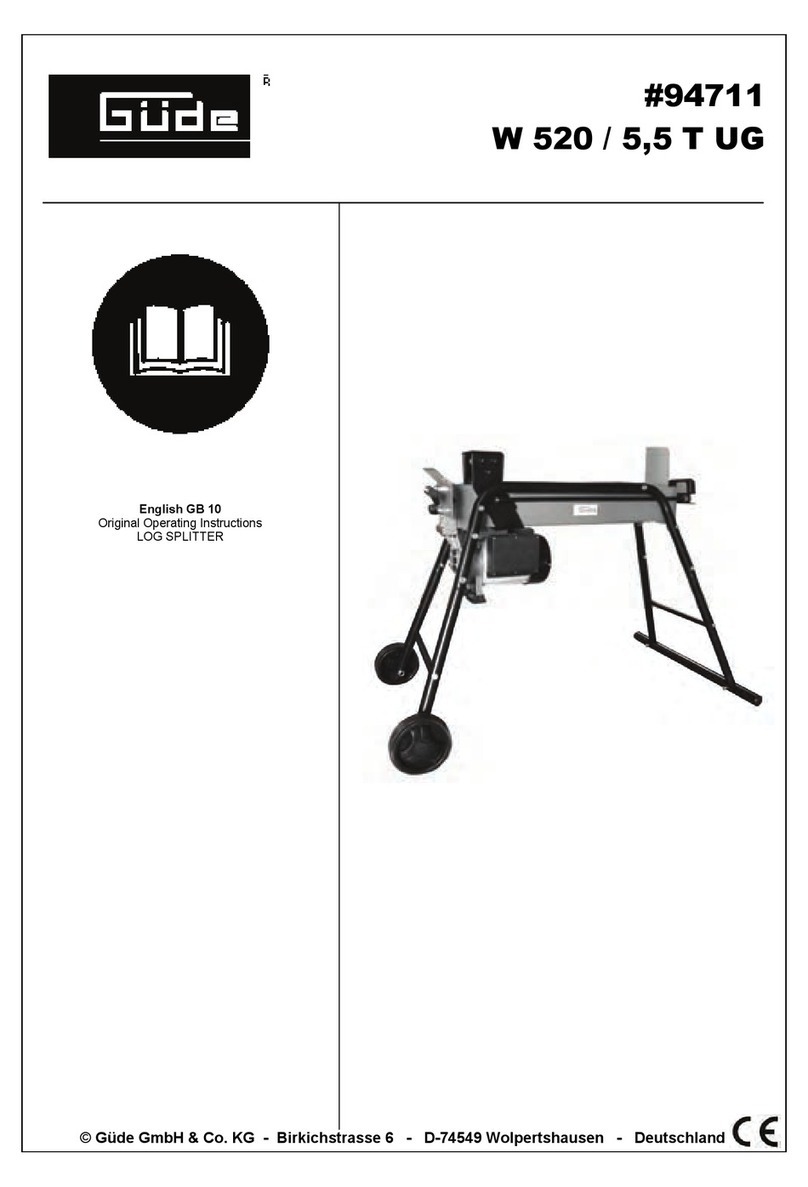 Gude 94711 User manual