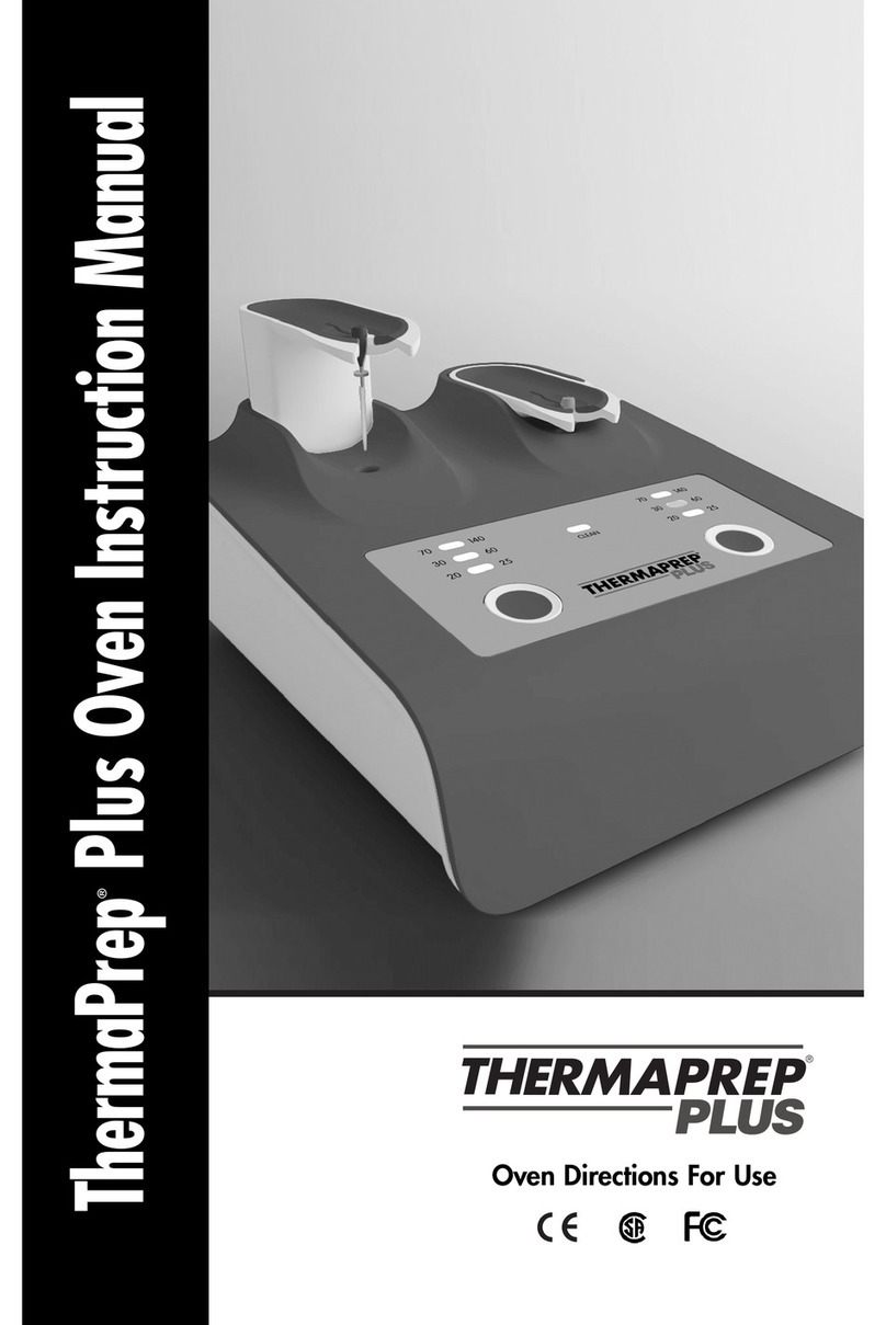 DENTSPLY thermaprep plus instruction manual DENTSPLY thermaprep plus instruction manual