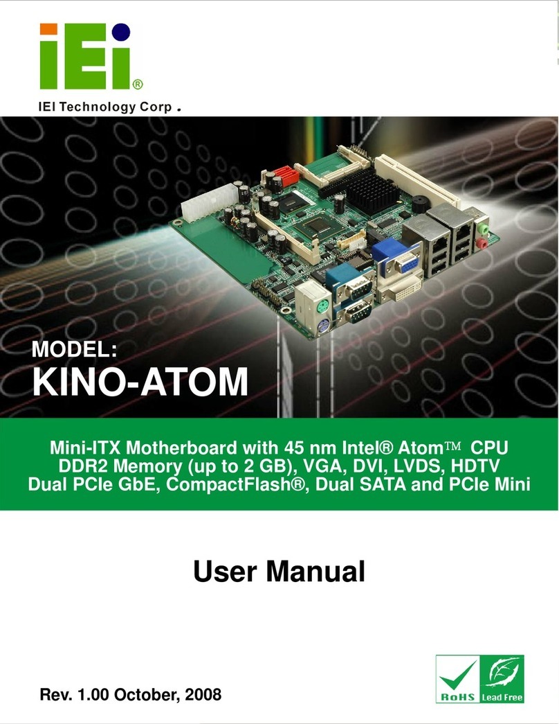 IEI Technology KINO-ATOM User manual IEI Technology KINO-ATOM User manual