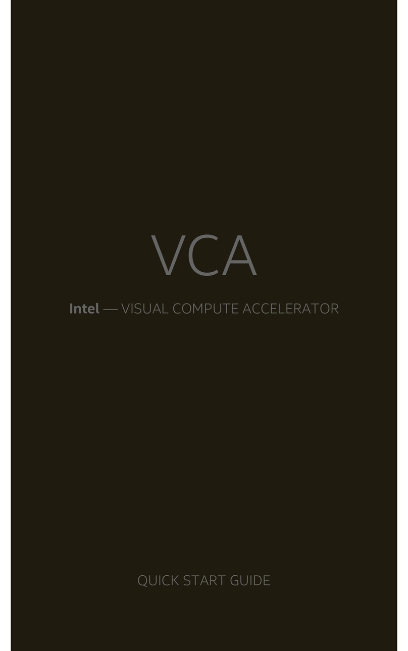 Intel VCA User manual
