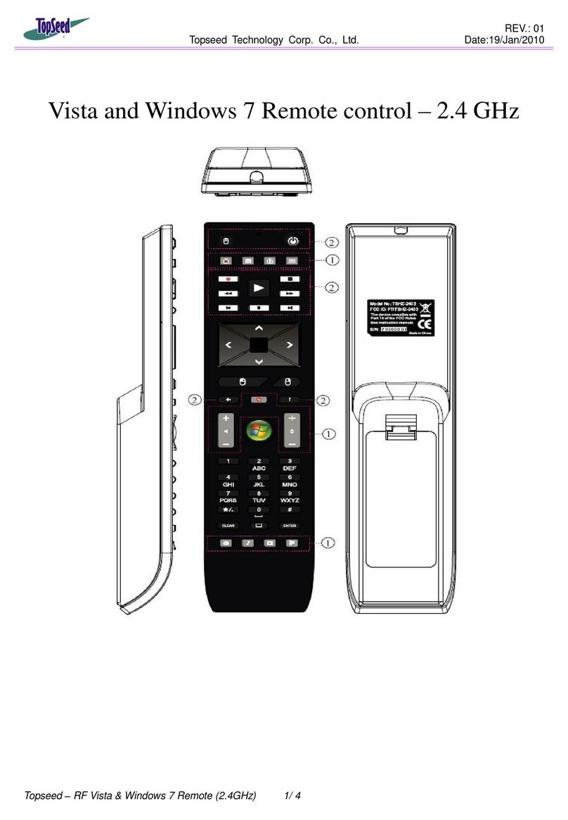 Topseed TSHZ-2403 User manual
