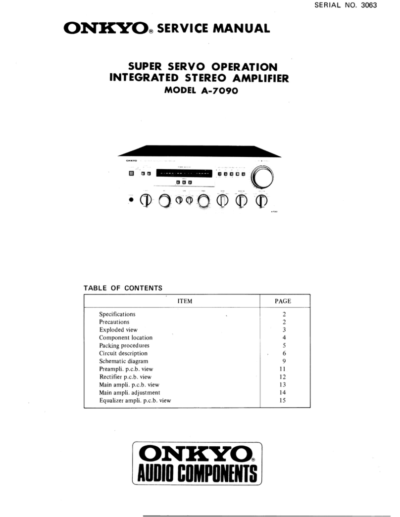 Onkyo A-7090 Service manual