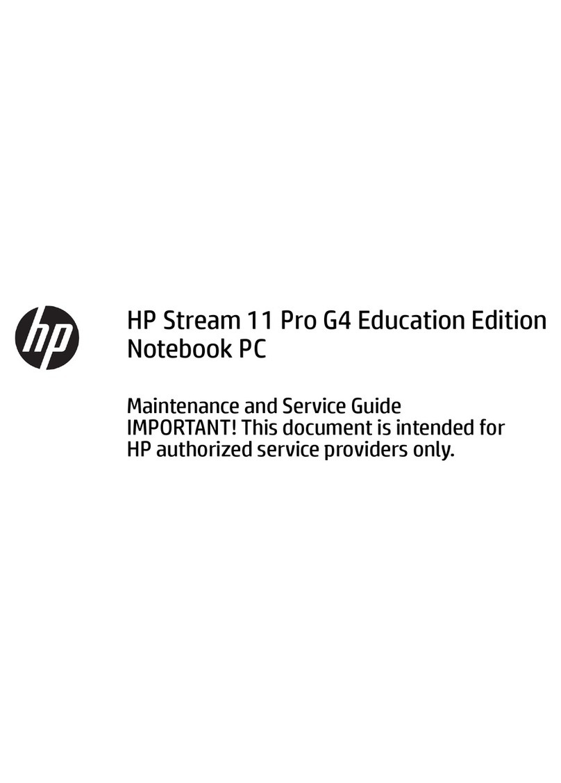 HP Stream 11 Pro G4 EE Manual