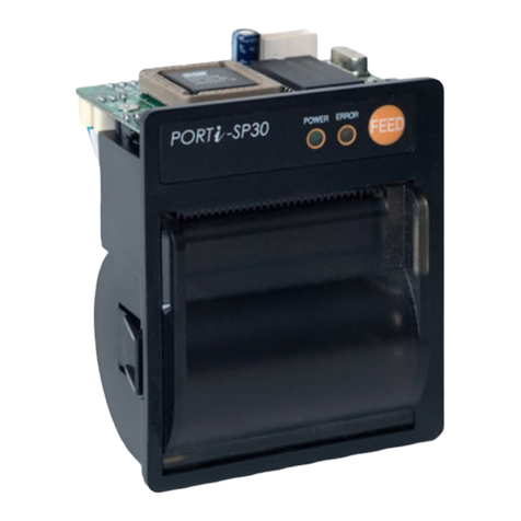 WOOSIM PORTI-SP20 User manual