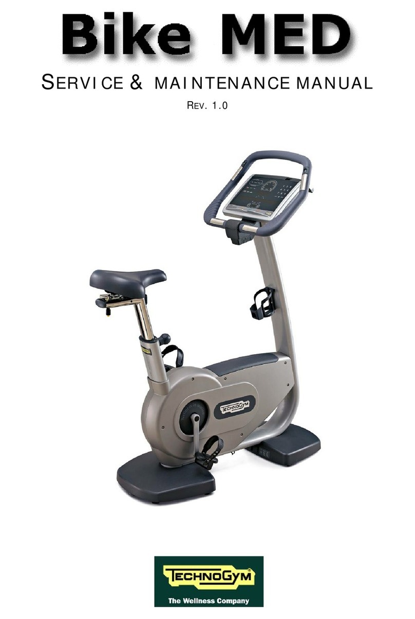 Technogym Bike MED User manual