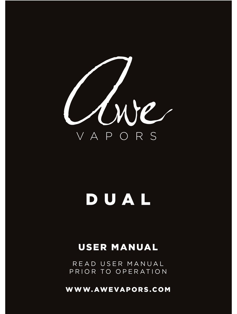 Awe Vapors DUAL User manual