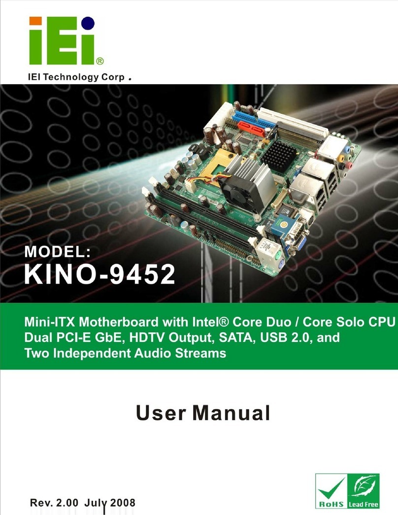 IEI Technology KINO-9452 user manual