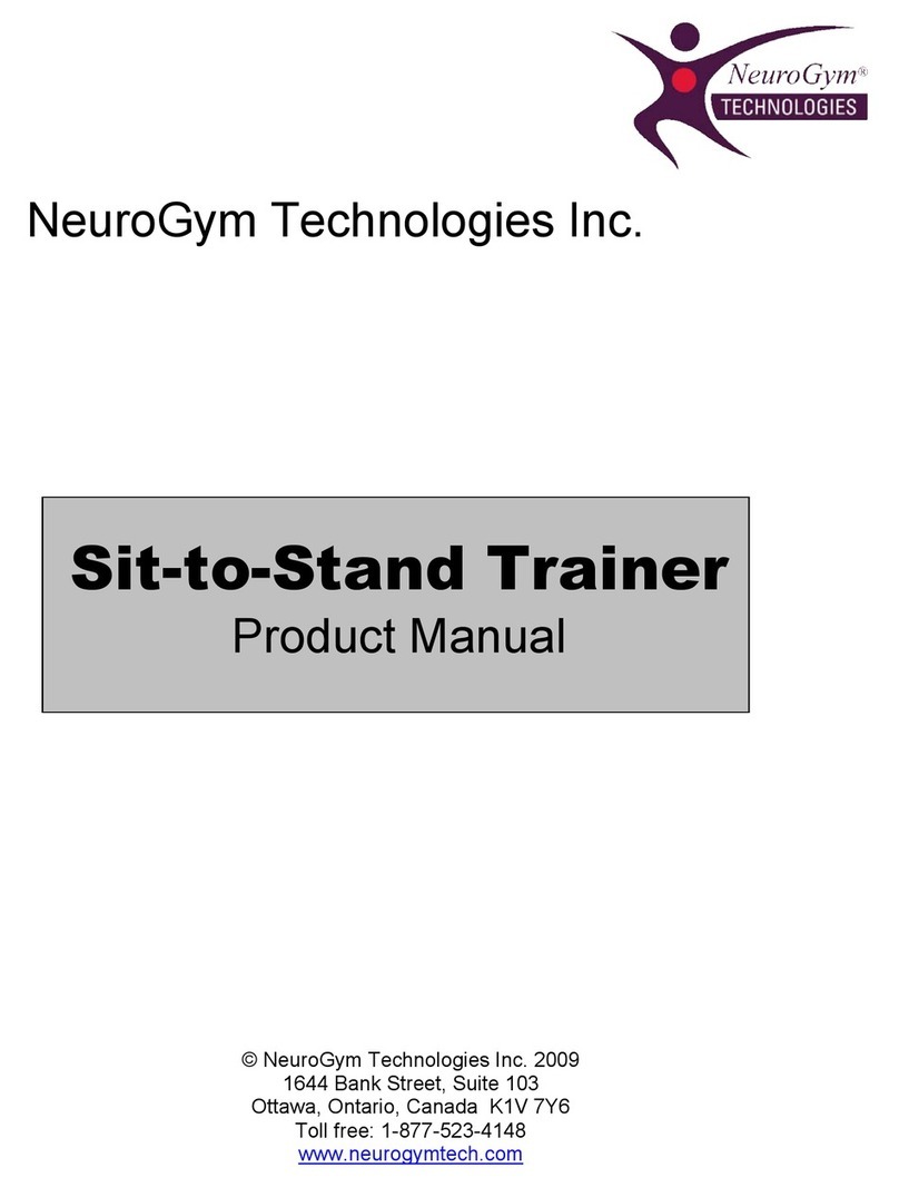 NeuroGym Technologies Sit-to-Stand product manual