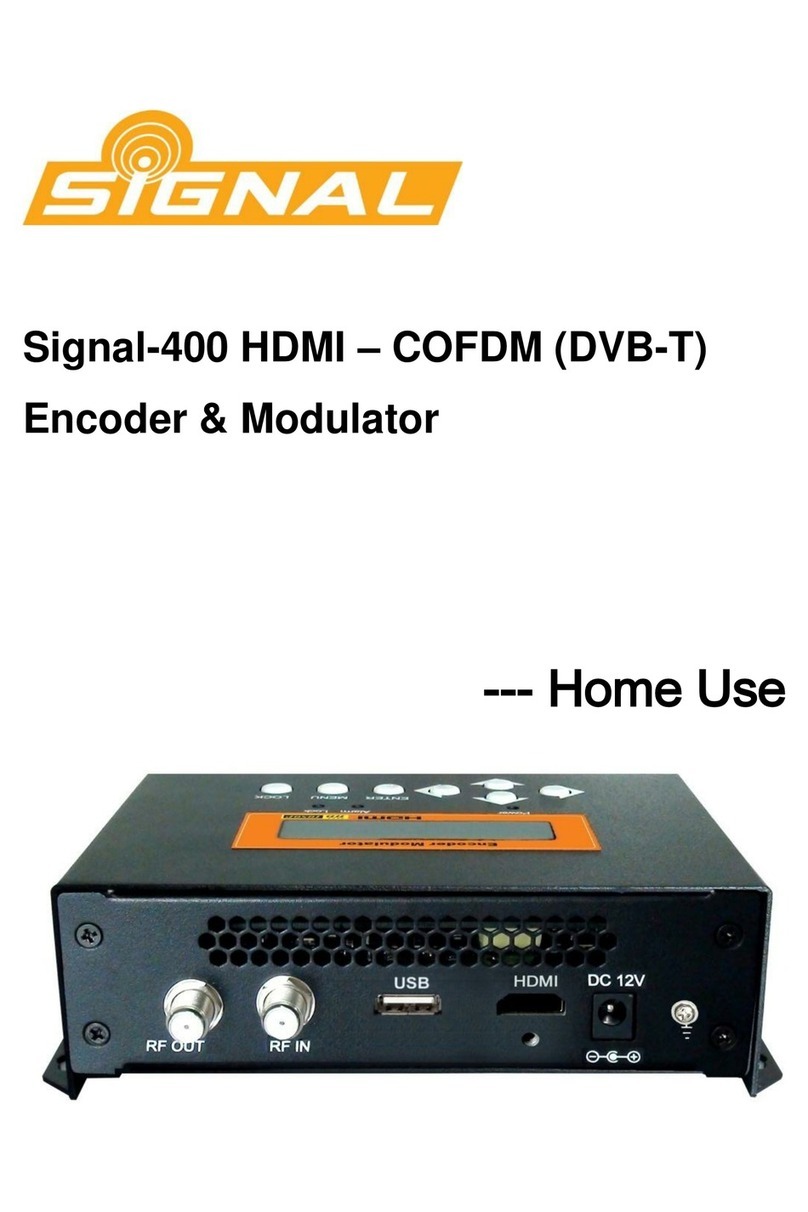 Signal 400 user manual