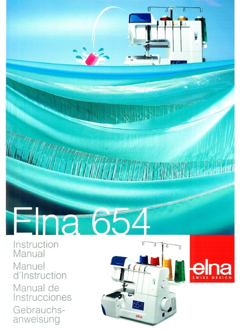 ELNA 654 - instruction manual