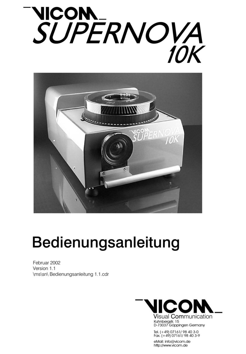Vicom SUPERNOVA 10K User manual