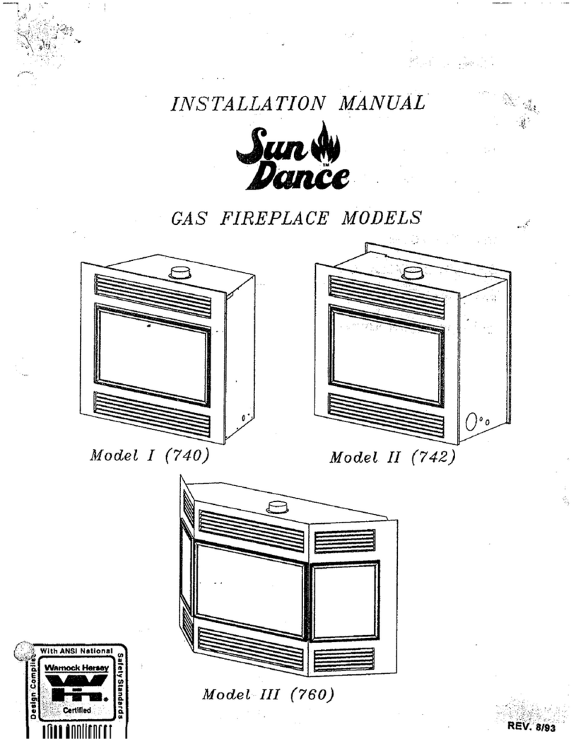 Sun Dance I 740 installation manual