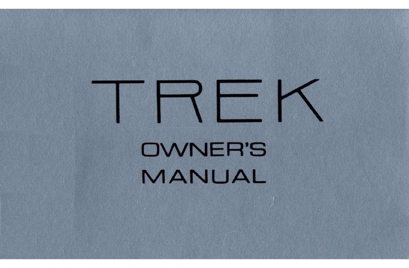 Trek Bicycle Computer owner's manual