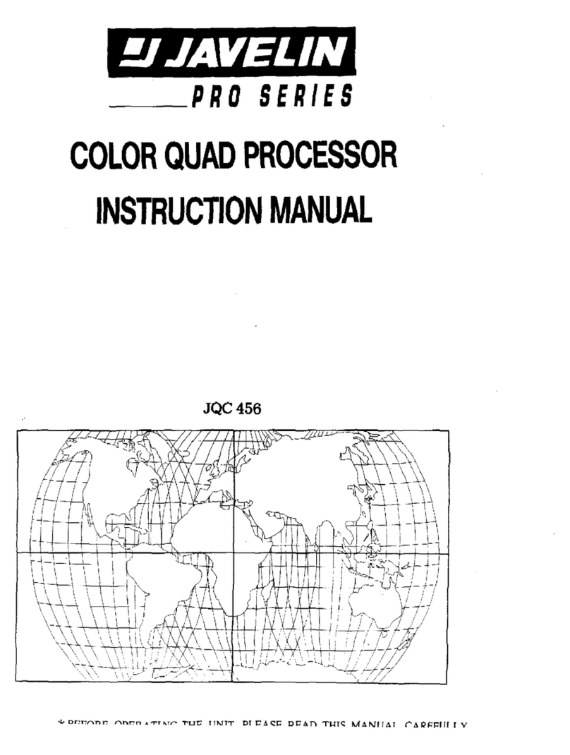 Javelin JQC 456 instruction manual