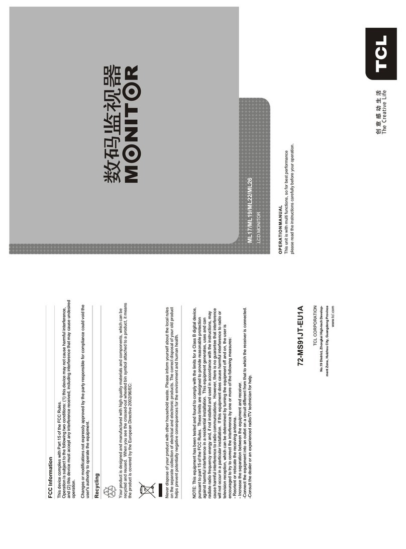 TCL ML19 User manual