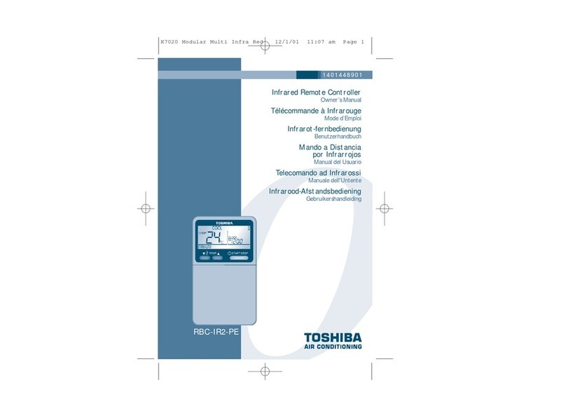 Toshiba RBC-IR2-PE owner's manual