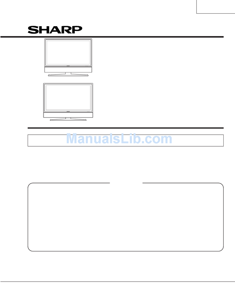 Sharp Aquos LC-32GD1E User manual