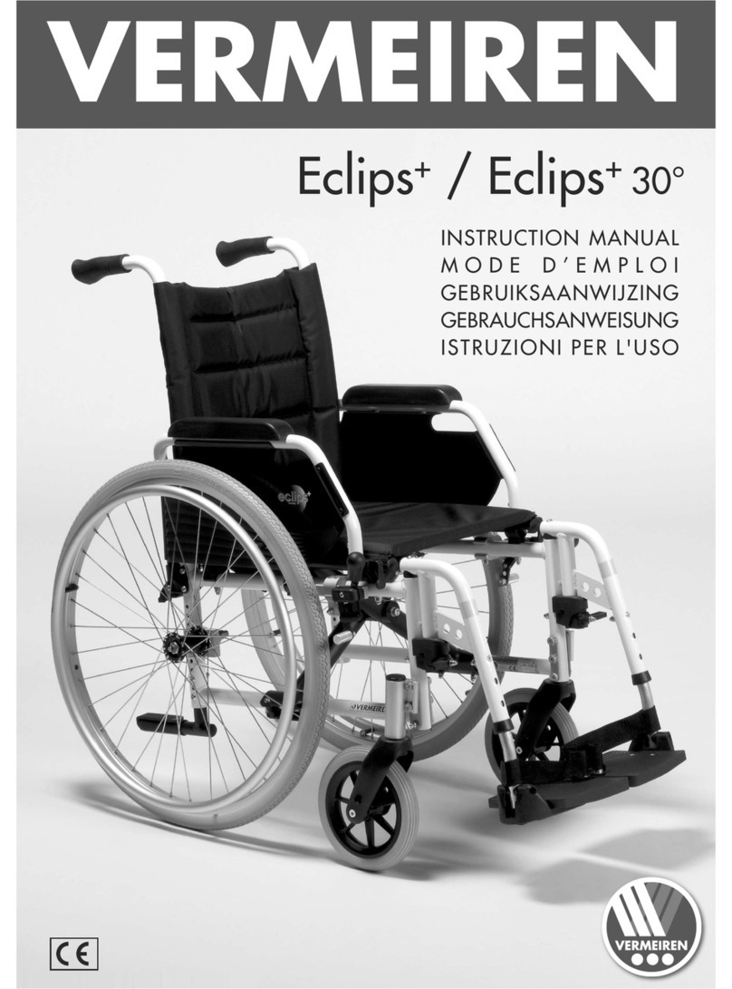 Vermeiren Eclips+ 30 User manual Vermeiren Eclips+ 30 User manual