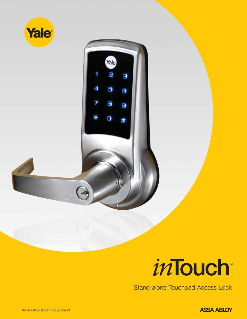 Yale inTouch manual