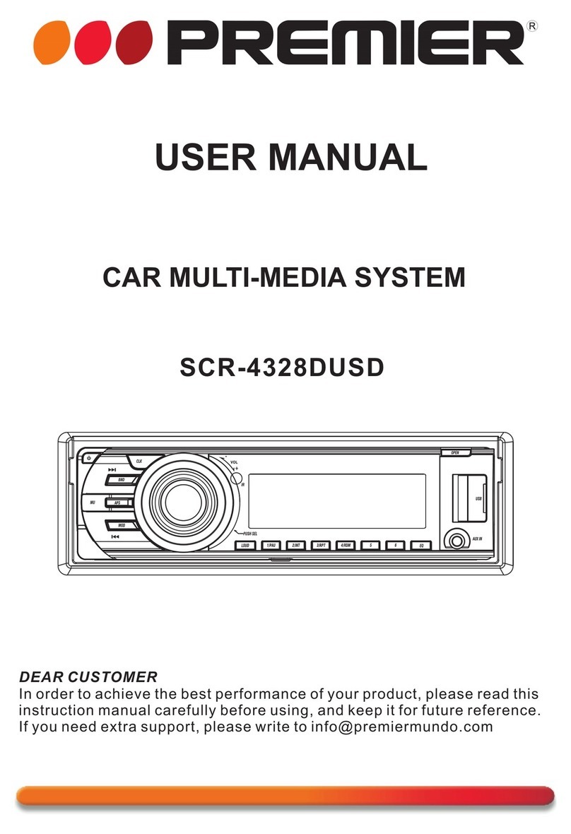 Premier SCR-4328DUSD user manual