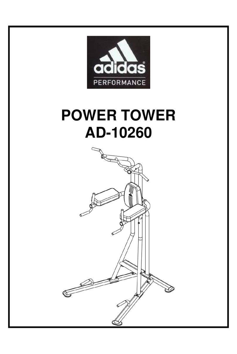 Adidas AD-10260 Assembly manual