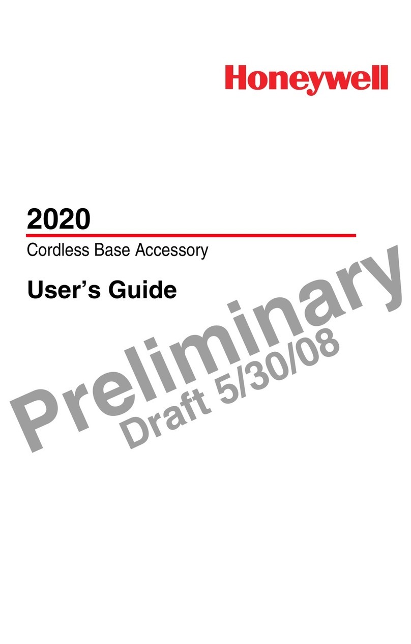 Honeywell 2020 User manual Honeywell 2020 User manual