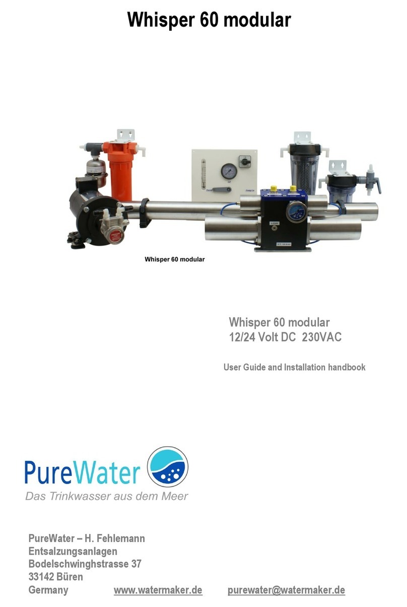 Pure Water Whisper 60 user guide
