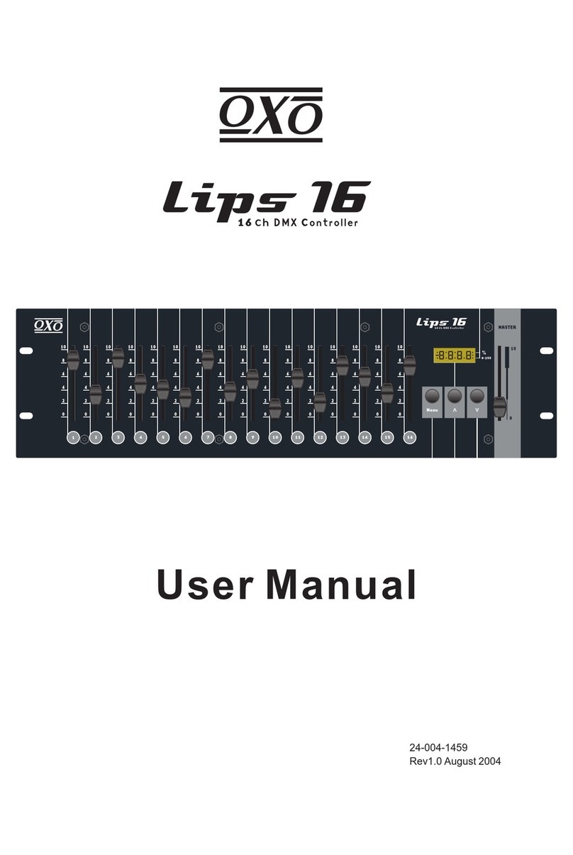 OXO LIPS 16 User instruction