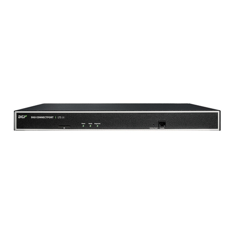 Digi ConnectPort LTS 8 Installation manual