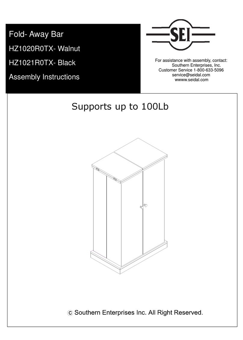 SEI HZ1020R0TX Assembly instructions