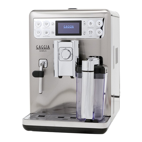 Gaggia Babila Service manual