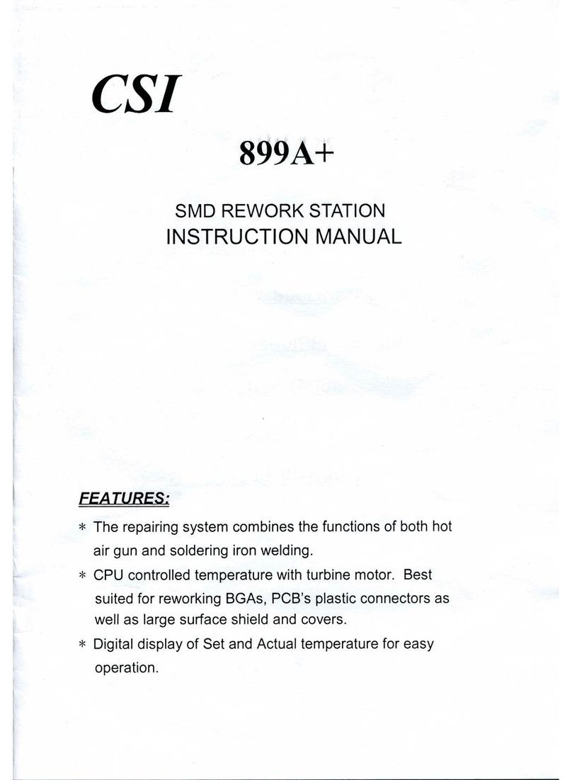 CSI 899A+ instruction manual