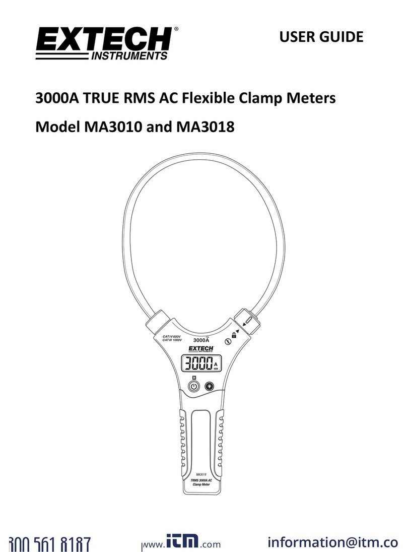 Extech Instruments MA3010 User manual Extech Instruments MA3010 User manual