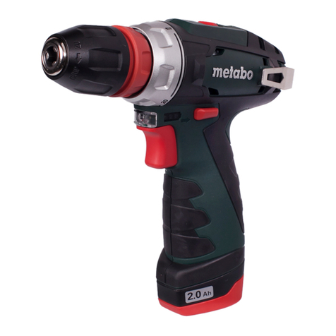 Metabo PowerMaxx BS User manual