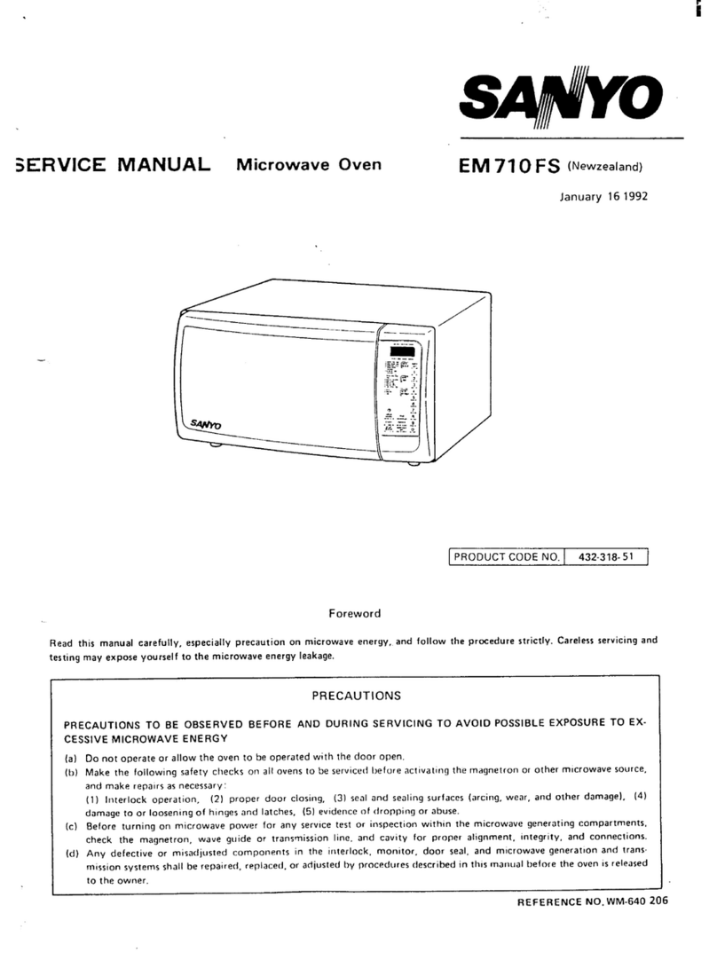 Sanyo EM 710 FS User manual
