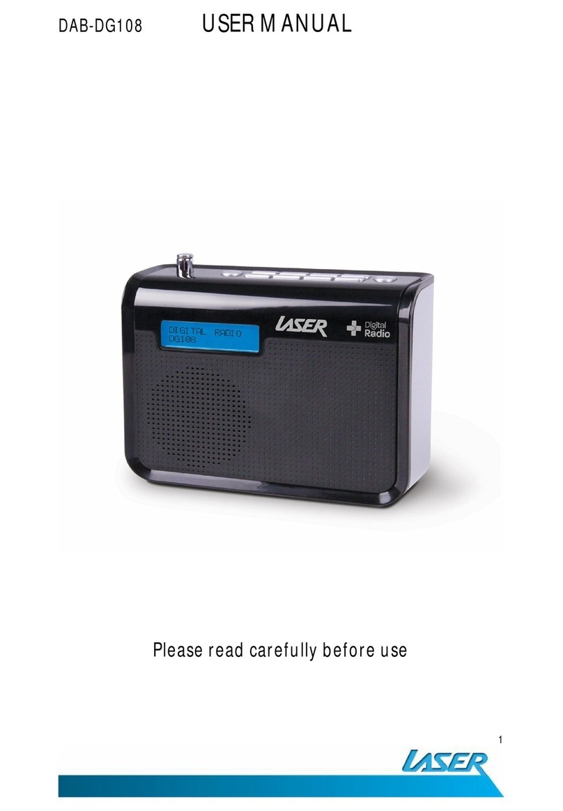 Laser Corporation Pty DAB-DG108 user manual