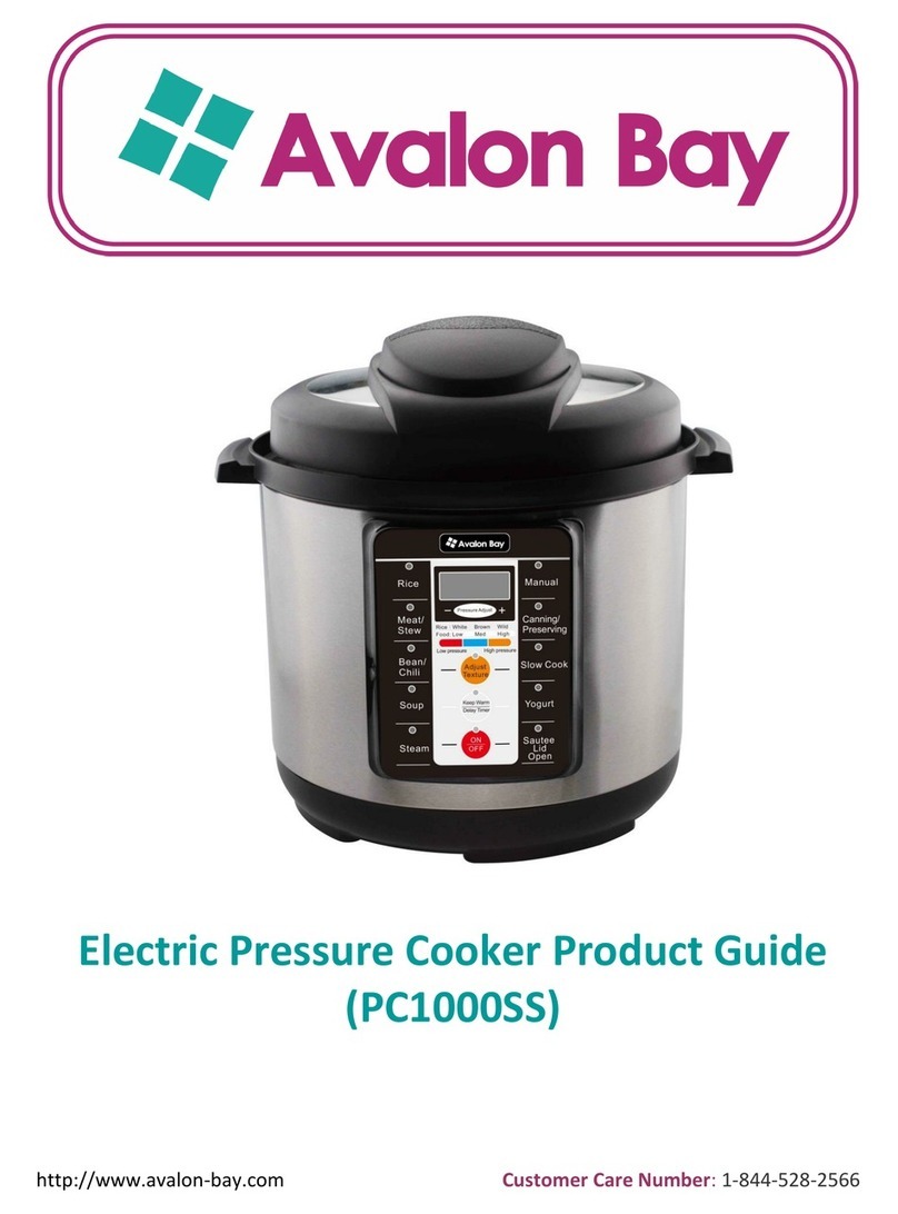 Avalon Bay PC1000SS Product guide