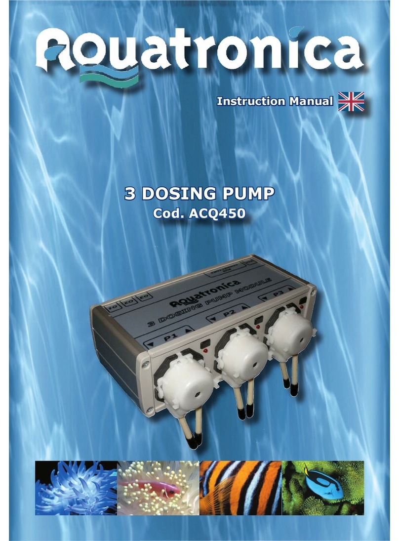 Aquatronica ACQ450 instruction manual