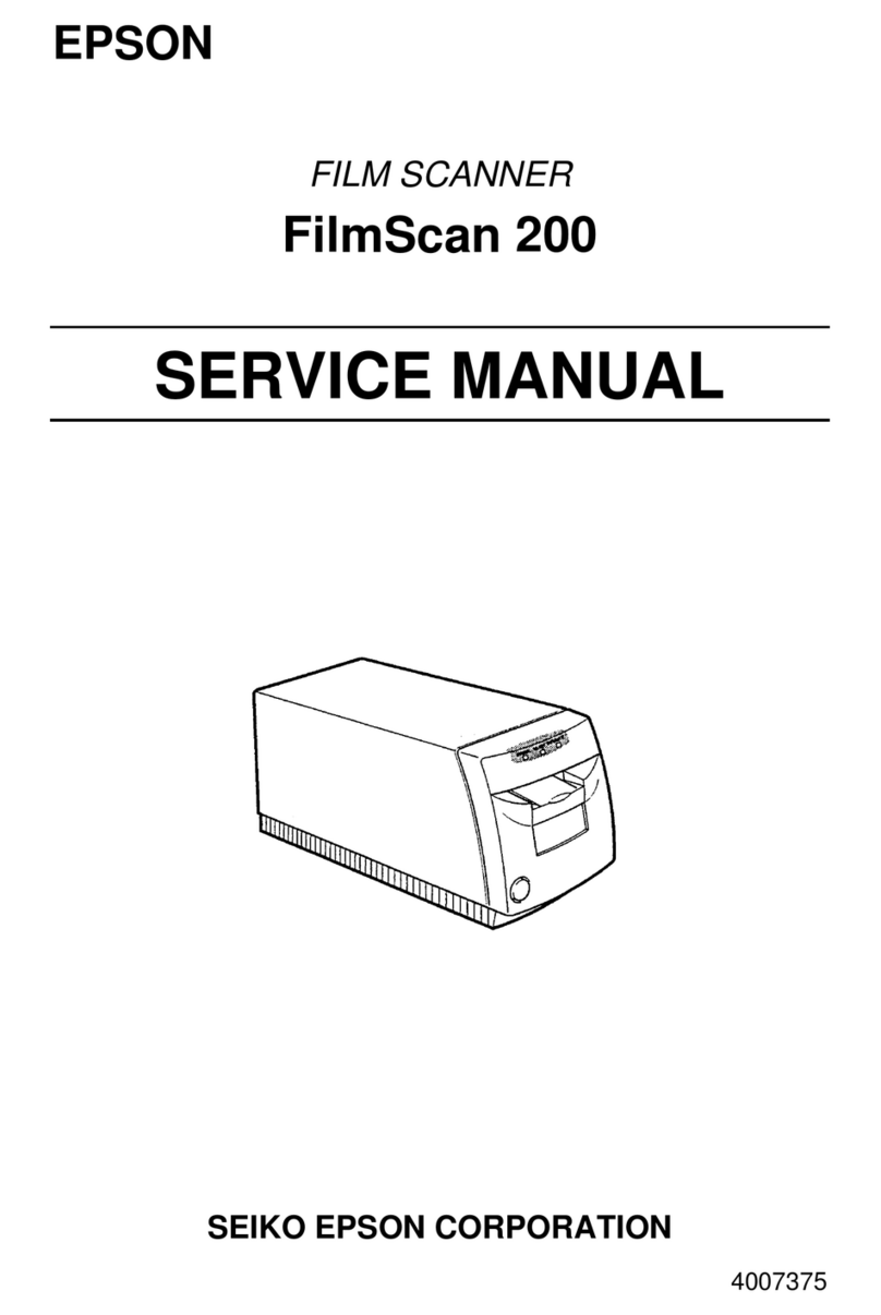 Epson FILMSCAN 200 User manual
