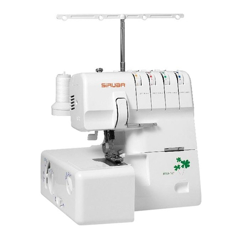 Siruba Siruba HSO-747 User manual Siruba Siruba HSO-747 User manual
