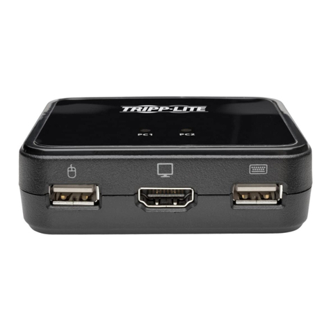 Tripp Lite B032-HUA2 User manual Tripp Lite B032-HUA2 User manual