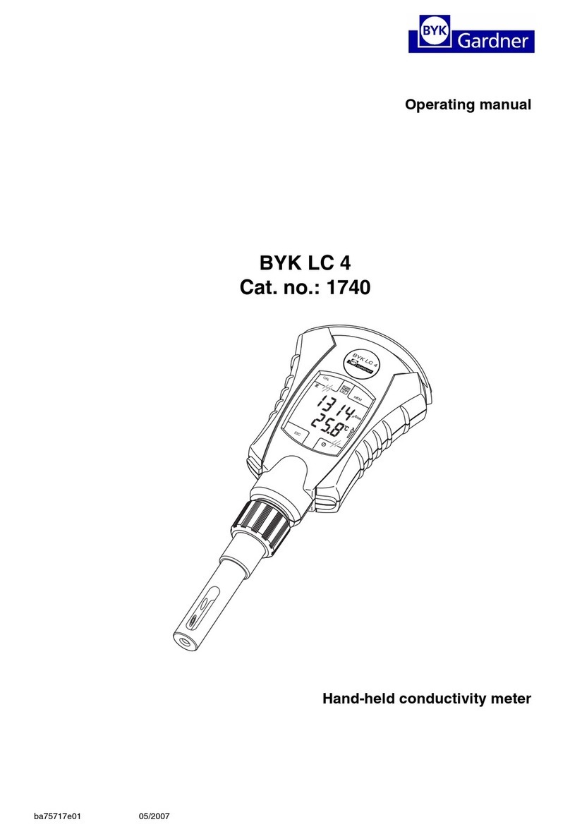 BYK LC 4 operating manual