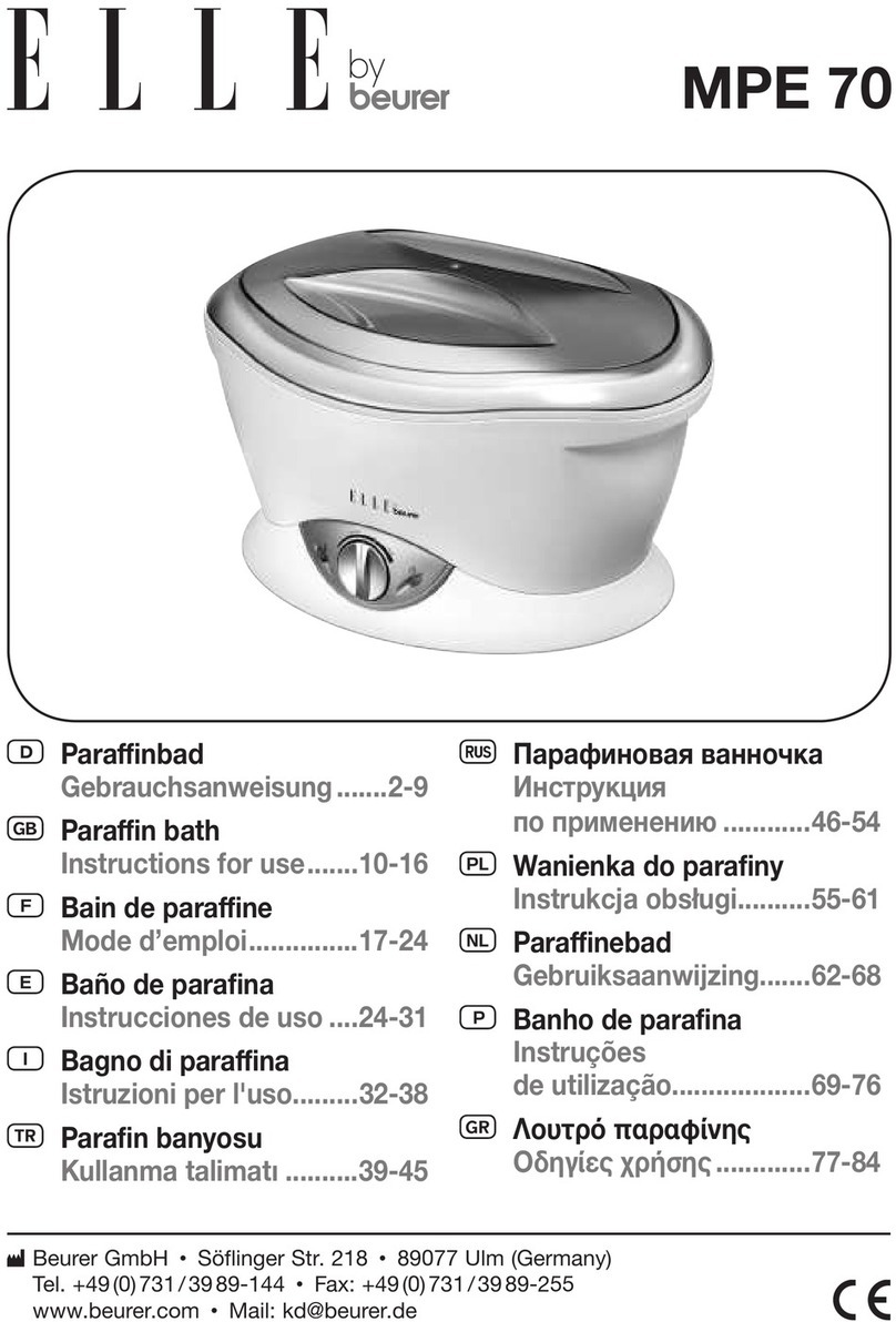 Elle MPE 70 Instructions for use