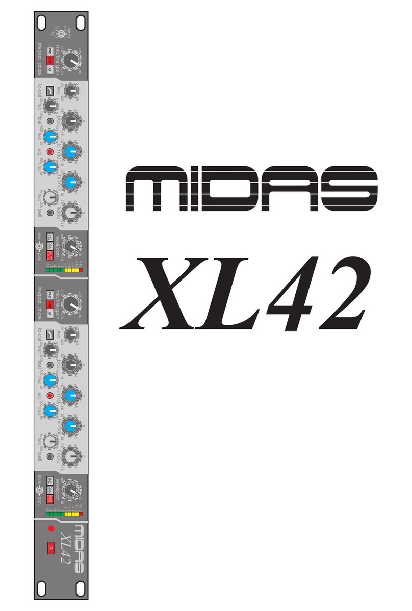 Midas XL42 manual